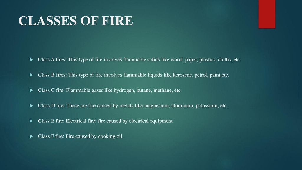 Class c 2024 fire involves